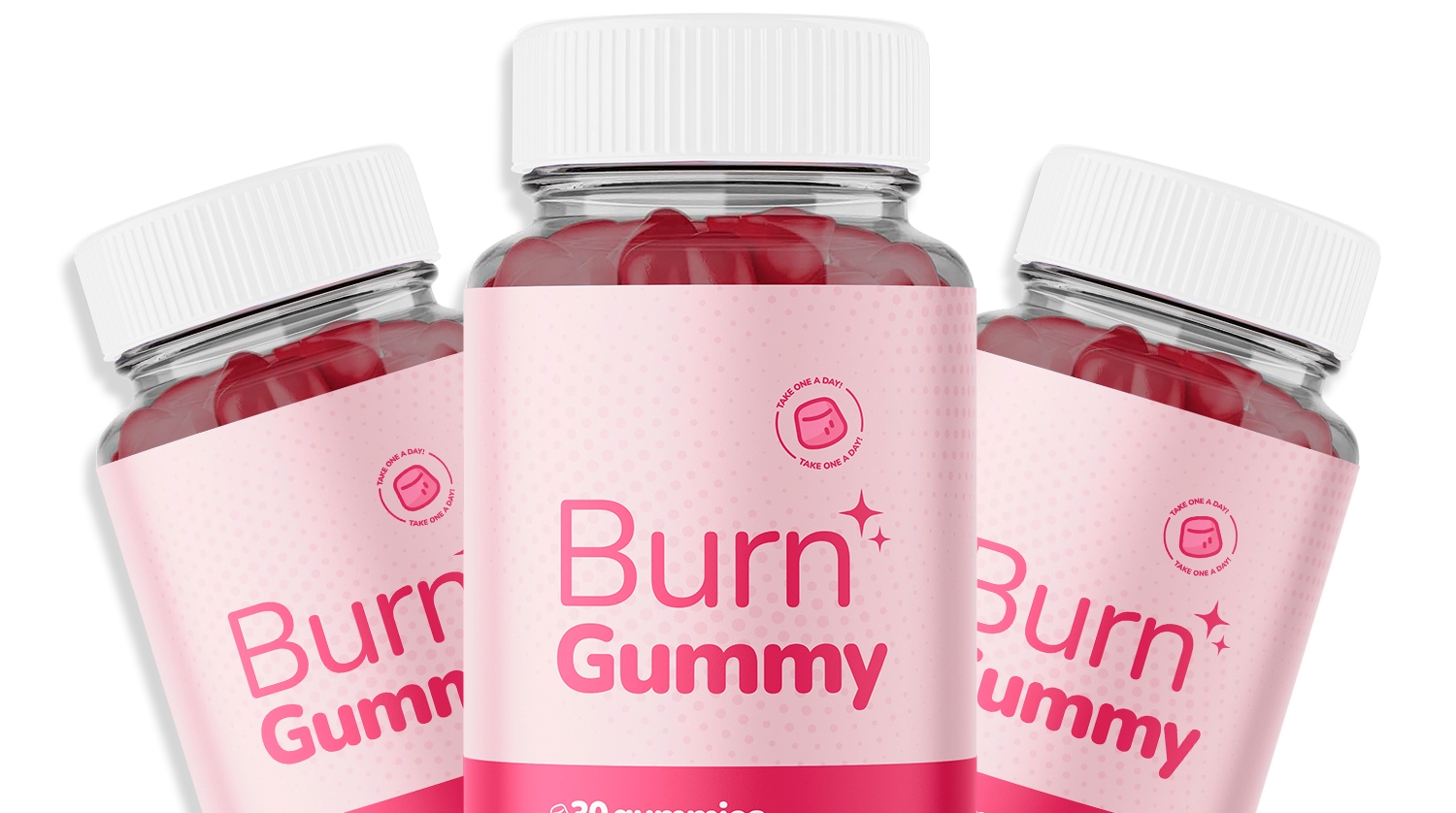 3 Burn Gummy bottles — choose your pack